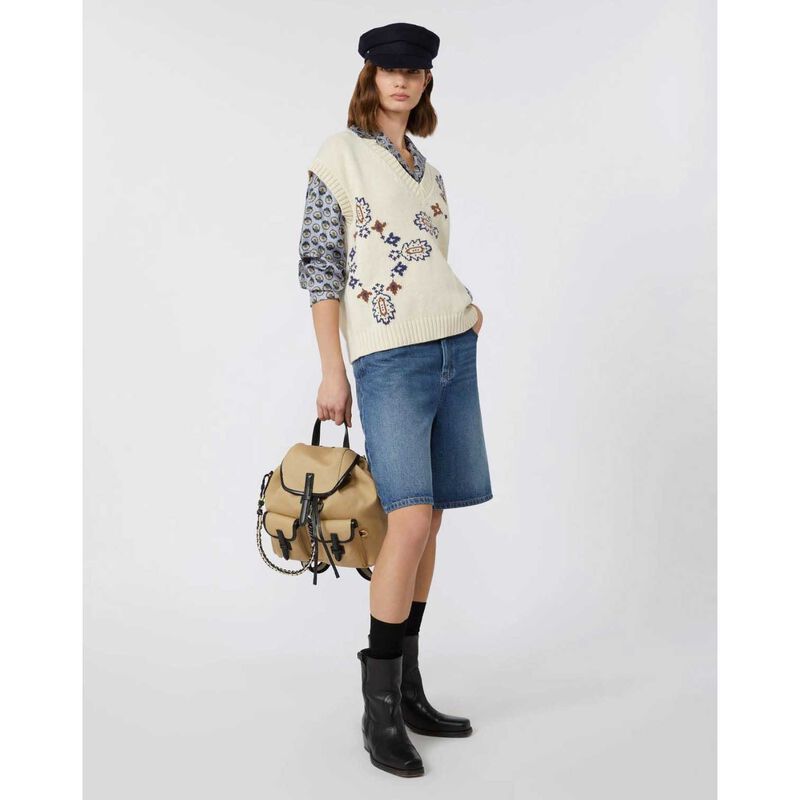 Weekend Max Mara Crusca Knitted Vest image number 3